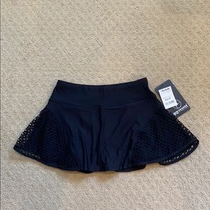 Black tennis skirt NWT.